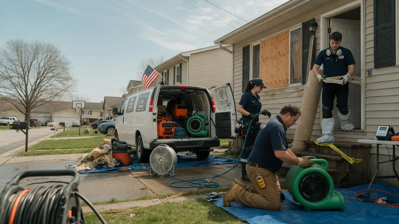 Water Damage Restoration in Powell, TX near me